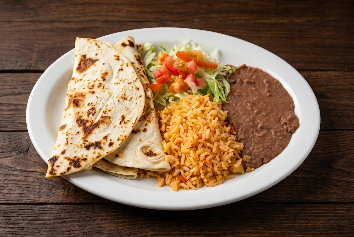 Large Flour Quesadilla